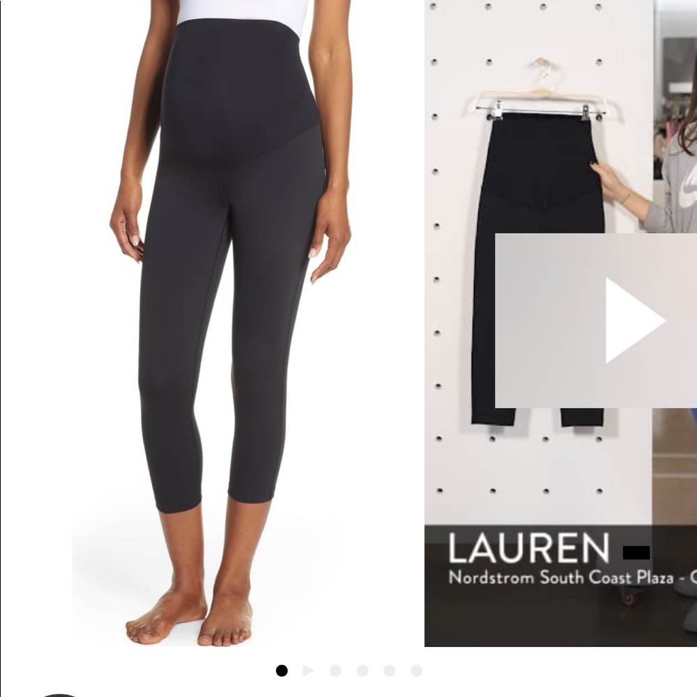 Zella Maternity crops